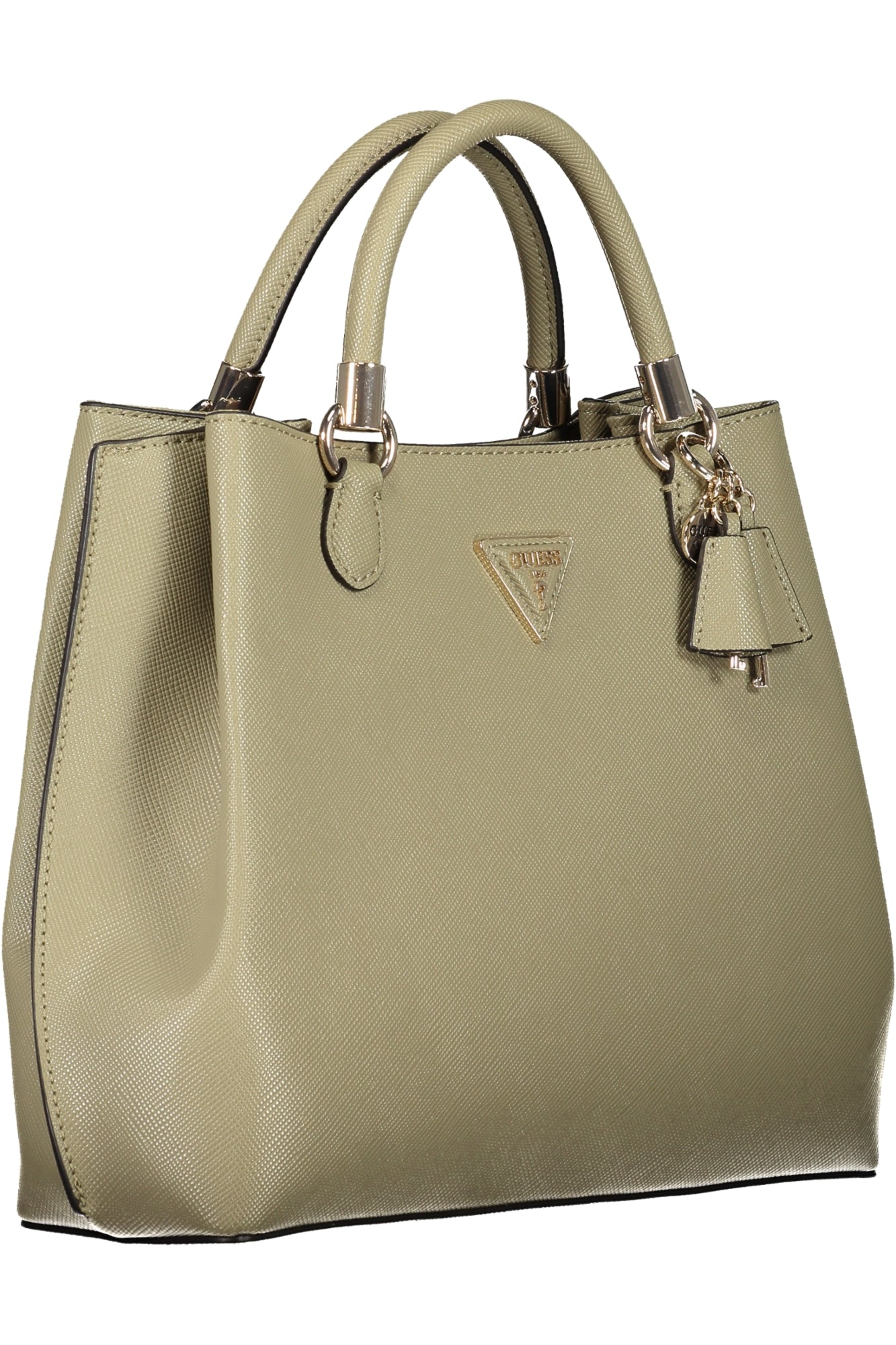 GUESS JEANS WOMEN'S GREEN HANDBAG
