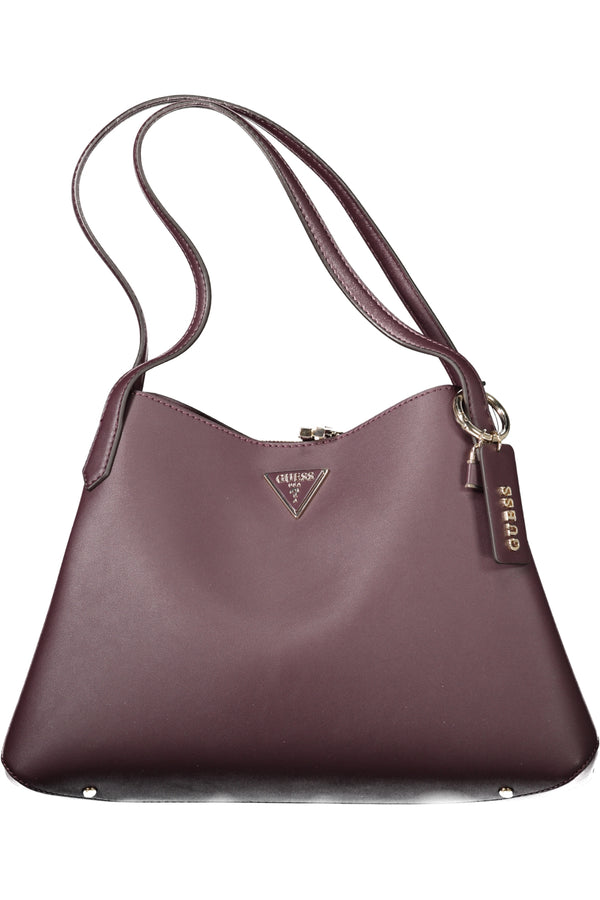 BOLSA DE MULHER GUESS JEANS ROXA