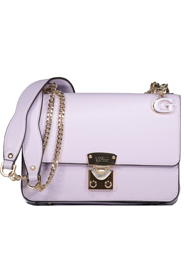 BOLSA DE MULHER GUESS JEANS ROXA