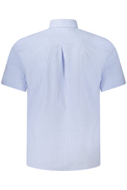 CAMISA EM ALGODÃO GUESS JEANS HOMEM AZUL CLARO
