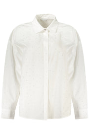 CAMISA EM ALGODÃO GUESS JEANS MULHER BRANCA