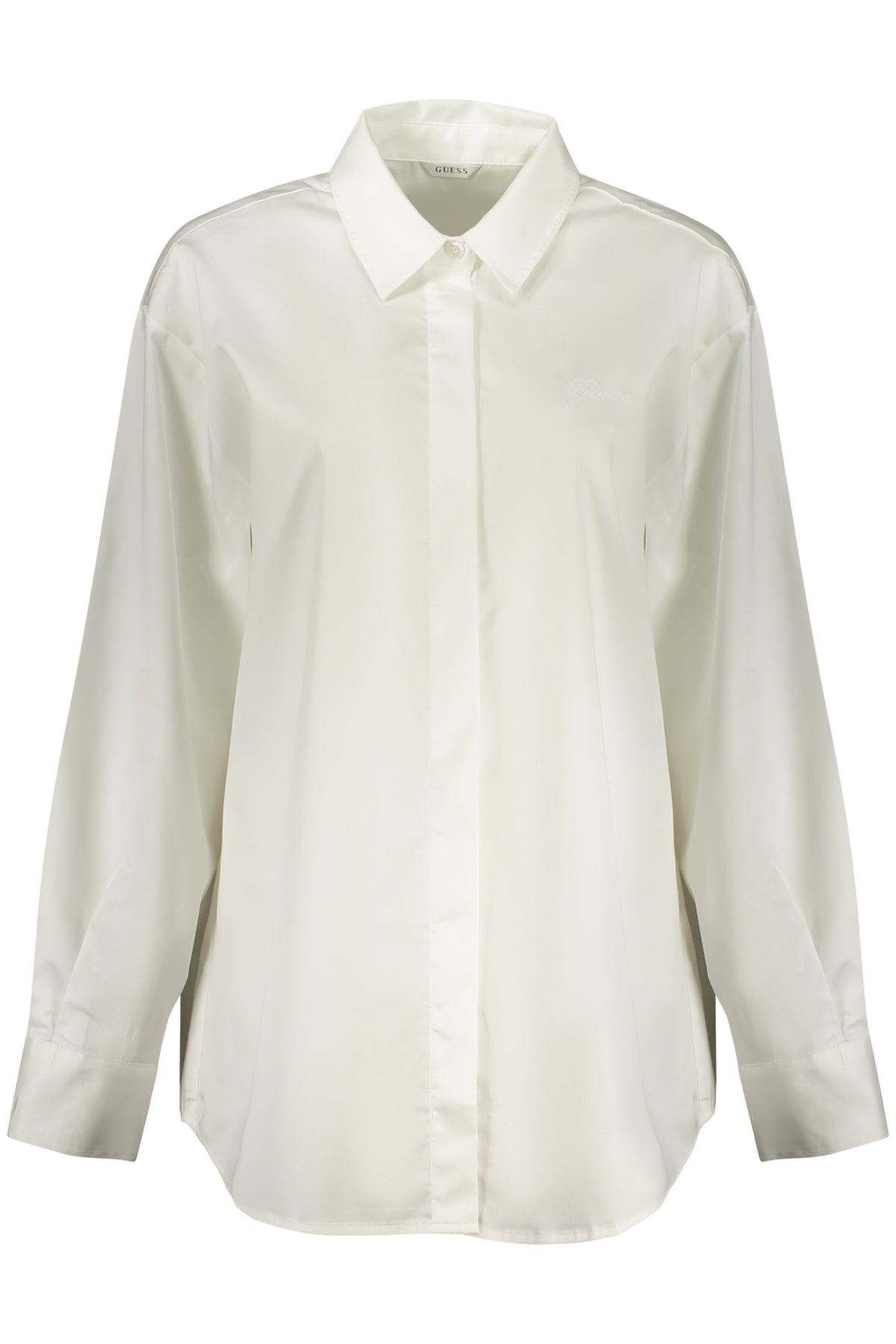 CAMISA EM ALGODÃO GUESS JEANS MULHER BRANCA