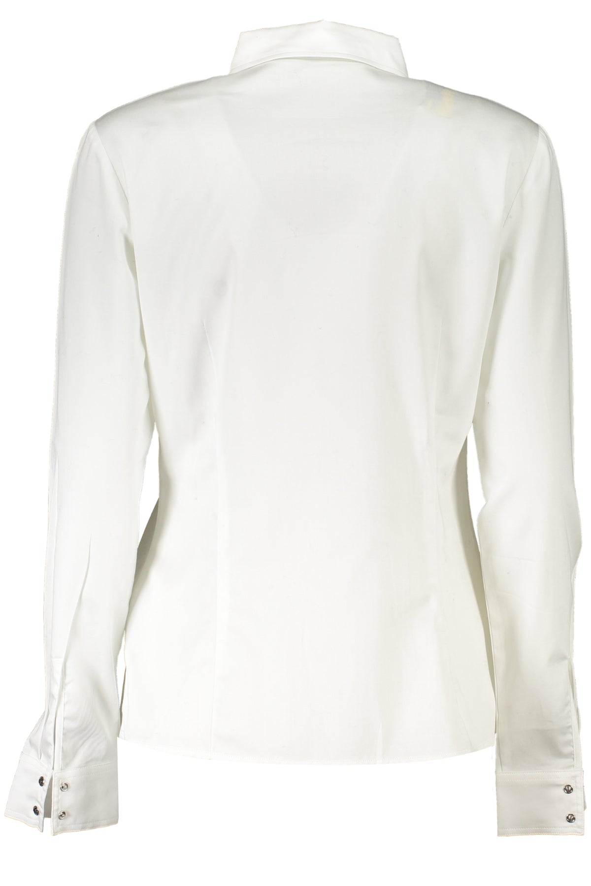 WOMEN'S GUESS JEANS LONG SLEEVE SHIRT WHITE
