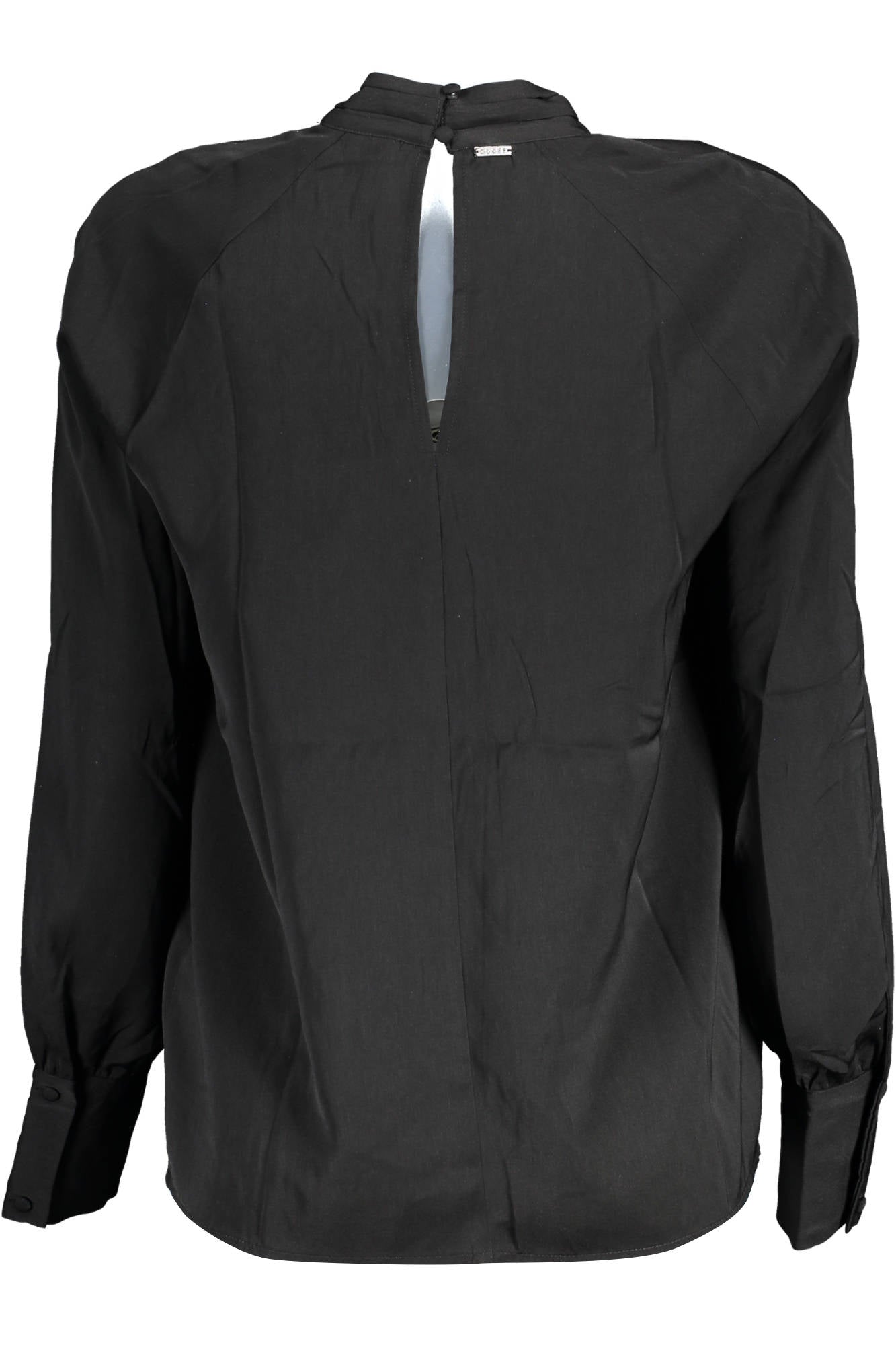 GUESS JEANS BLACK LONG SLEEVE WOMEN'S SHIRT