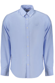 CAMISA EM ALGODÃO GUESS JEANS HOMEM AZUL CLARO