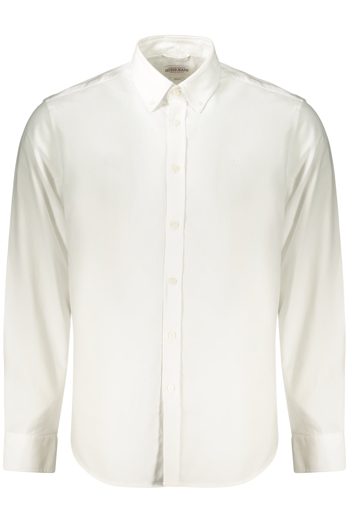 CAMISA EM ALGODÃO GUESS JEANS HOMEM BRANCA
