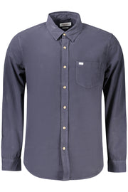 CAMISA EM ALGODÃO GUESS JEANS HOMEM AZUL