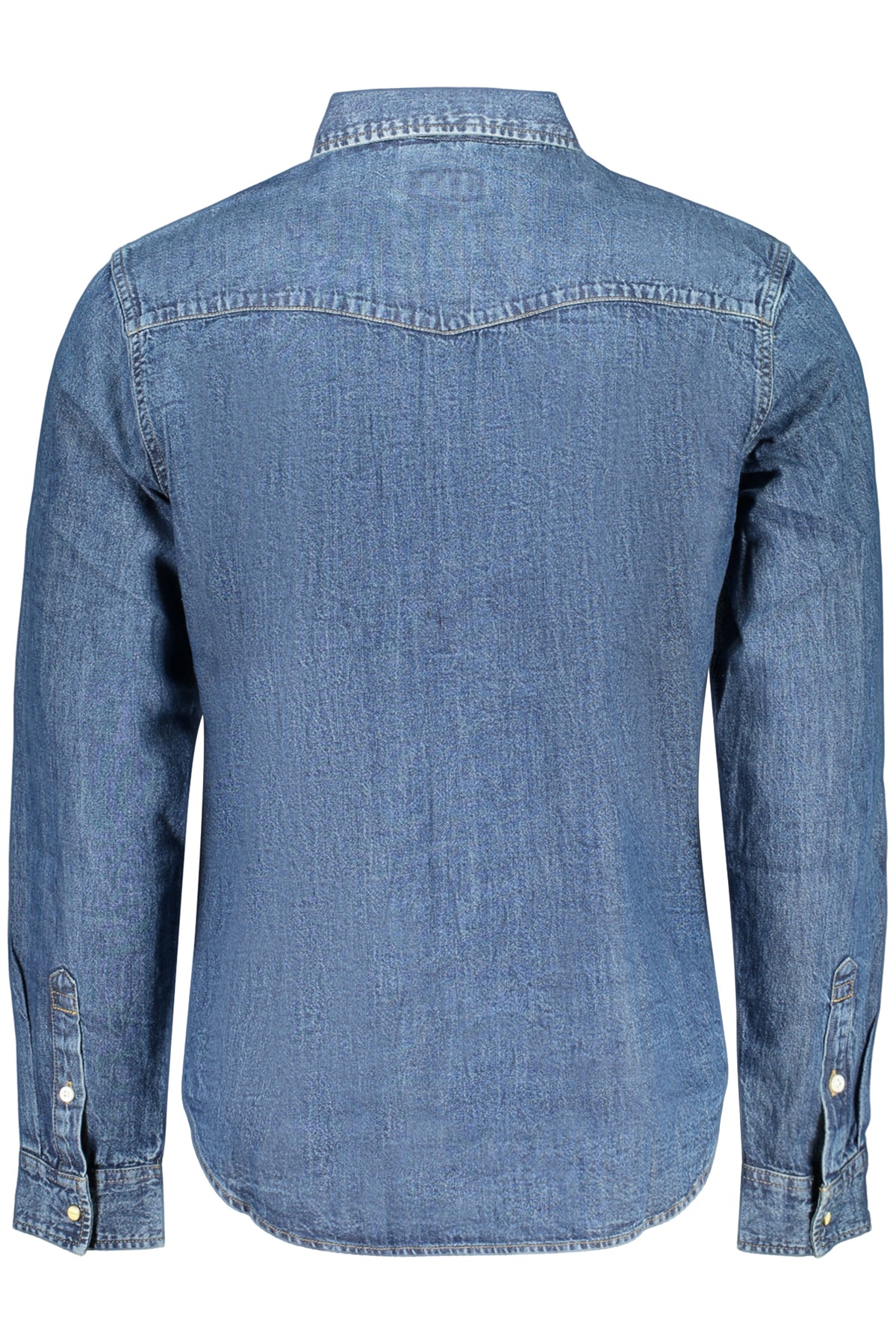 CAMISA EM ALGODÃO GUESS JEANS HOMEM AZUL