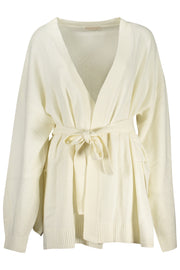GUESS WOMEN'S WHITE CARDIGAN