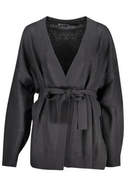 WOMEN'S GUESS JEANS BLACK CARDIGAN