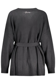 WOMEN'S GUESS JEANS BLACK CARDIGAN