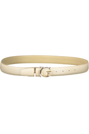CINTO COM LOGÓTIPO GUESS JEANS MULHER BEGE
