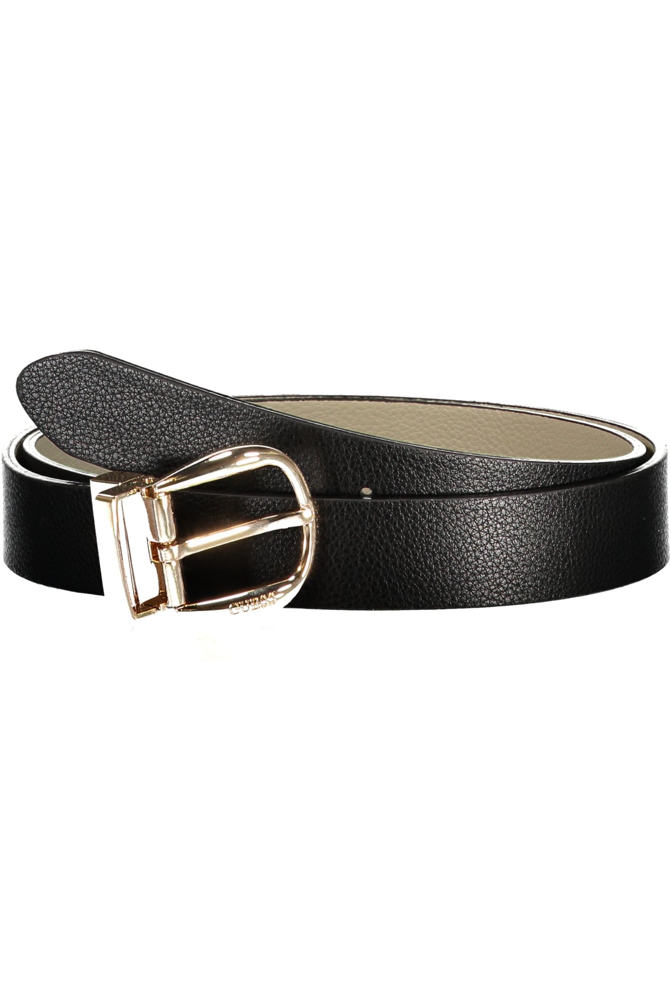 CINTO COM LOGÓTIPO GUESS JEANS MULHER PRETO