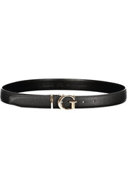 CINTO COM LOGÓTIPO GUESS JEANS MULHER PRETO