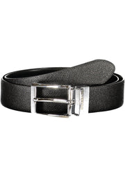CINTO EM COURO GUESS JEANS HOMEM PRETO