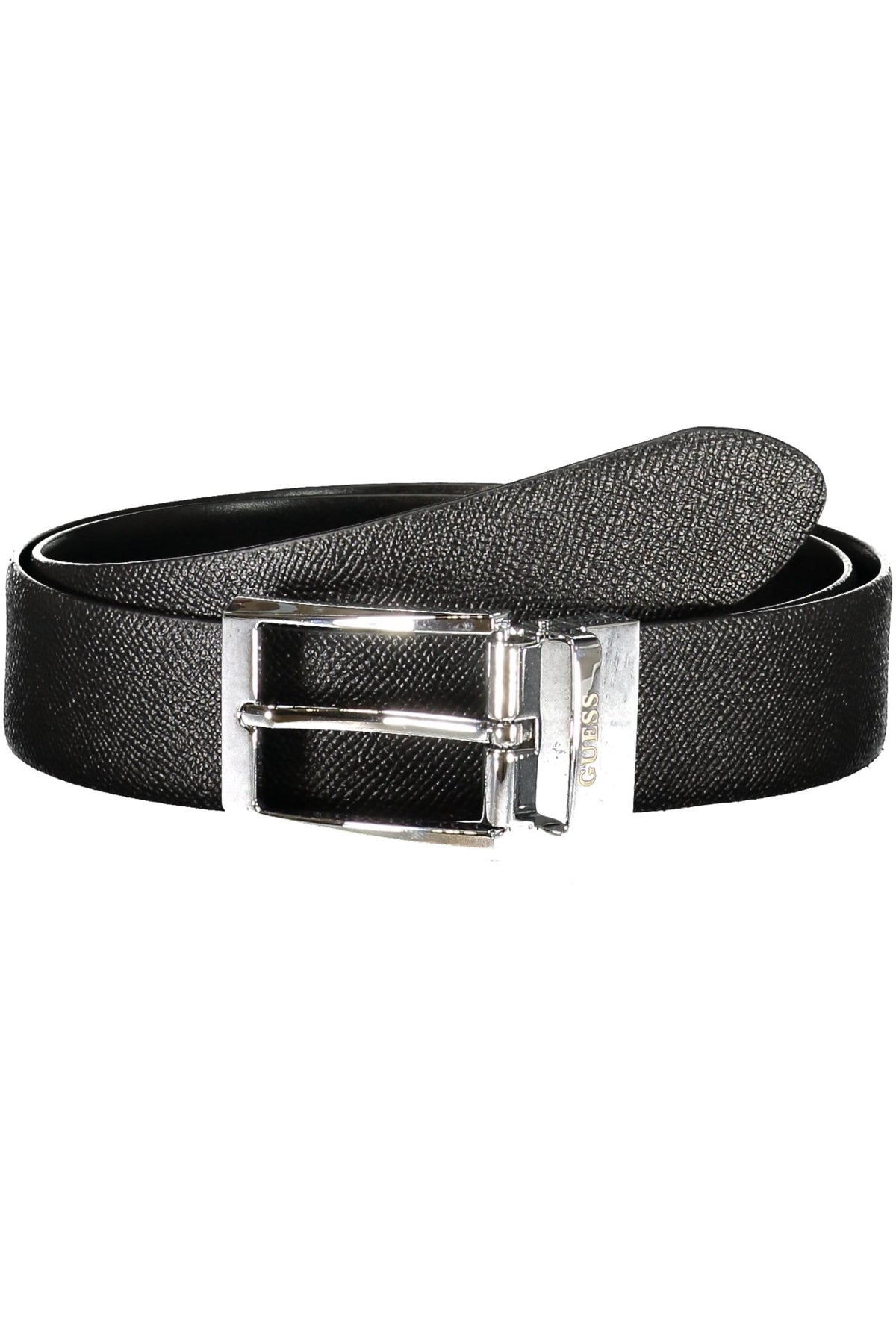 CINTO EM COURO GUESS JEANS HOMEM PRETO