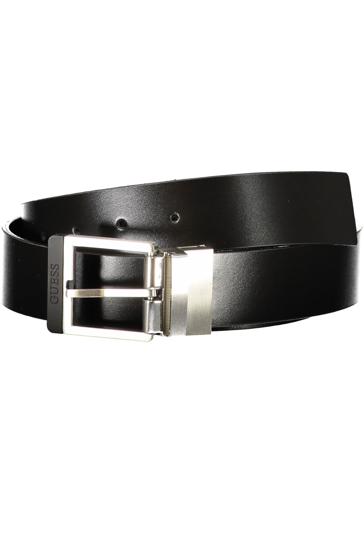 CINTO EM COURO GUESS JEANS HOMEM PRETO