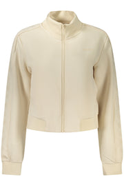 SWEATSHIRT COM FECHO GUESS JEANS MULHER BEGE