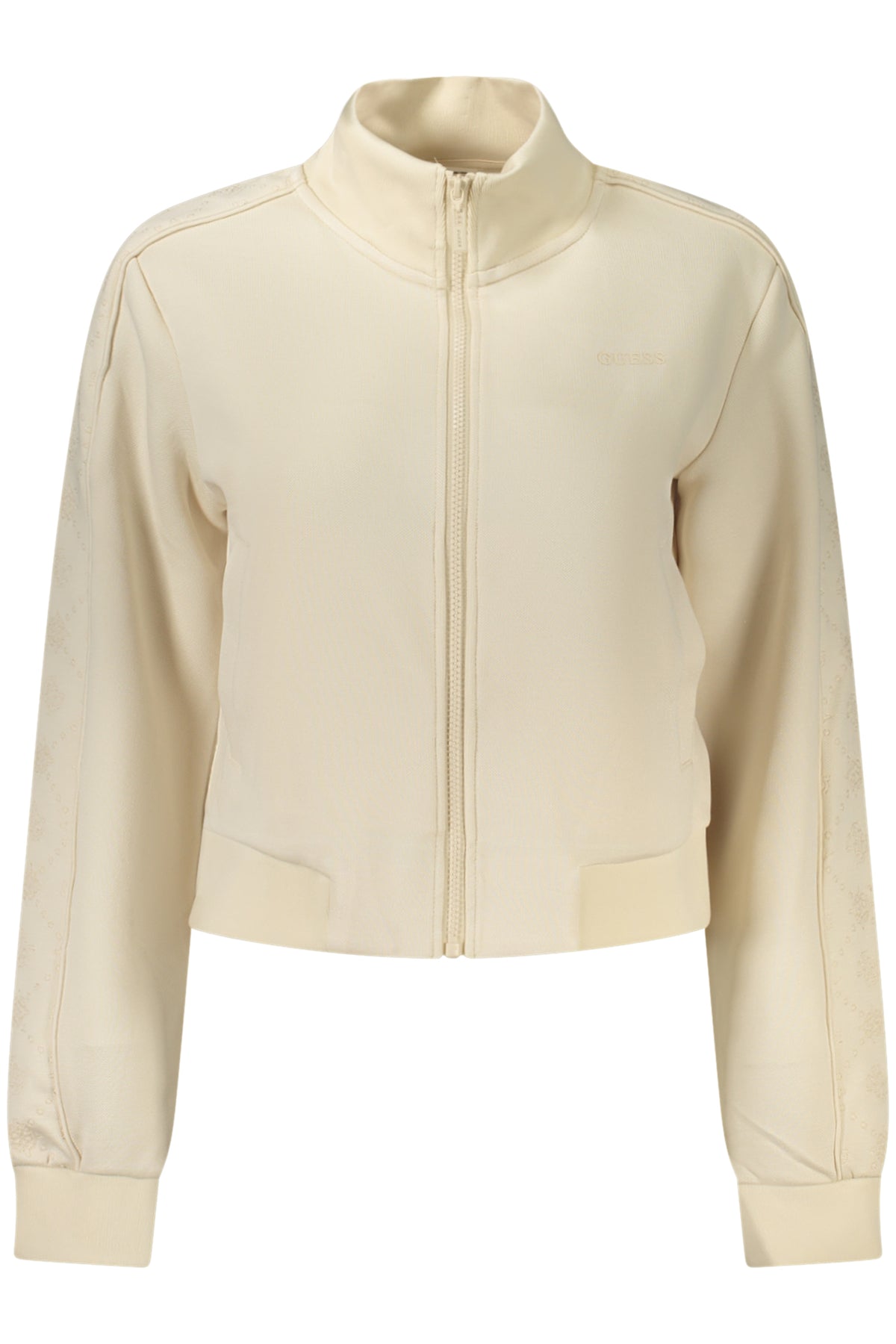SWEATSHIRT COM FECHO GUESS JEANS MULHER BEGE