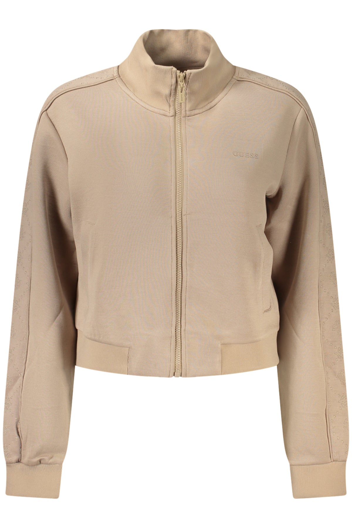SWEATSHIRT COM FECHO GUESS JEANS MULHER BEGE