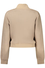 SWEATSHIRT COM FECHO GUESS JEANS MULHER BEGE