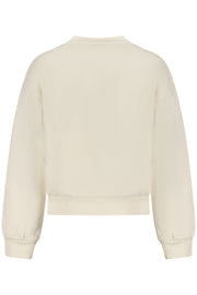 SWEATSHIRT EM ALGODÃO GUESS JEANS CRIANÇA BRANCA