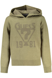 SWEATSHIRT COM CAPUZ GUESS JEANS CRIANÇA VERDE