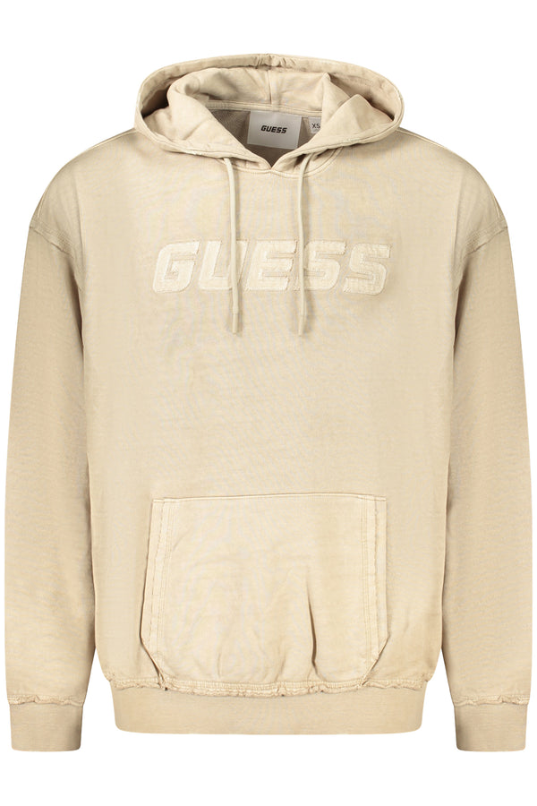 GUESS JEANS SWEATSHIRT SEM ZIP MEN BEGE