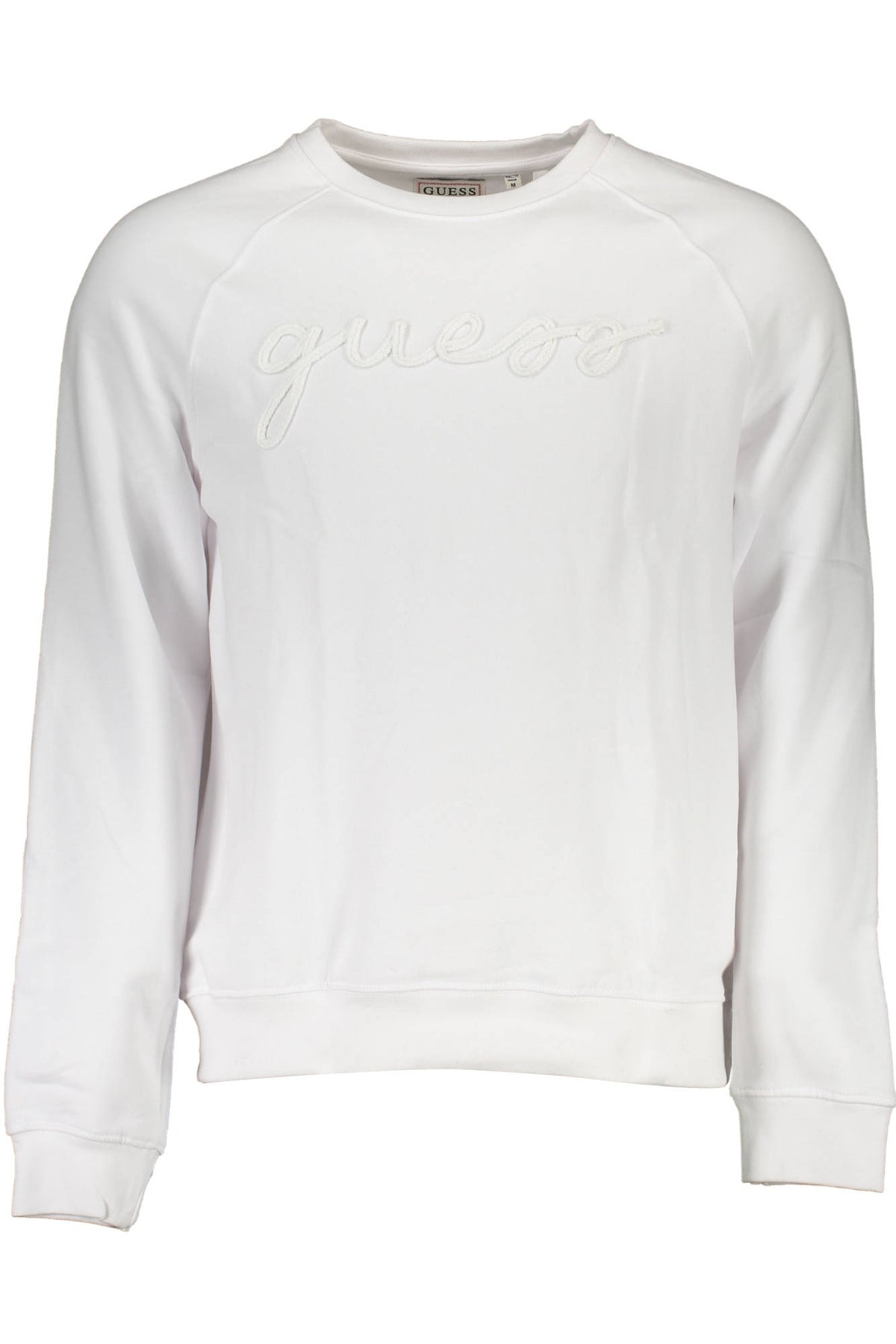 GUESS JEANS SWEATER NO ZIP MEN WHITE