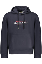 SWEATSHIRT COM CAPUZ GUESS JEANS HOMEM AZUL