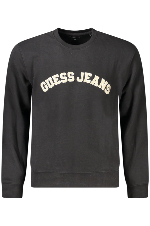 CAMISOLA GUESS JEANS SEM ZIP HOMEM PRETO