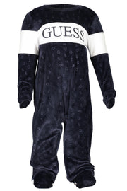 BLUSÃO COM LOGÓTIPO GUESS JEANS CRIANÇA AZUL