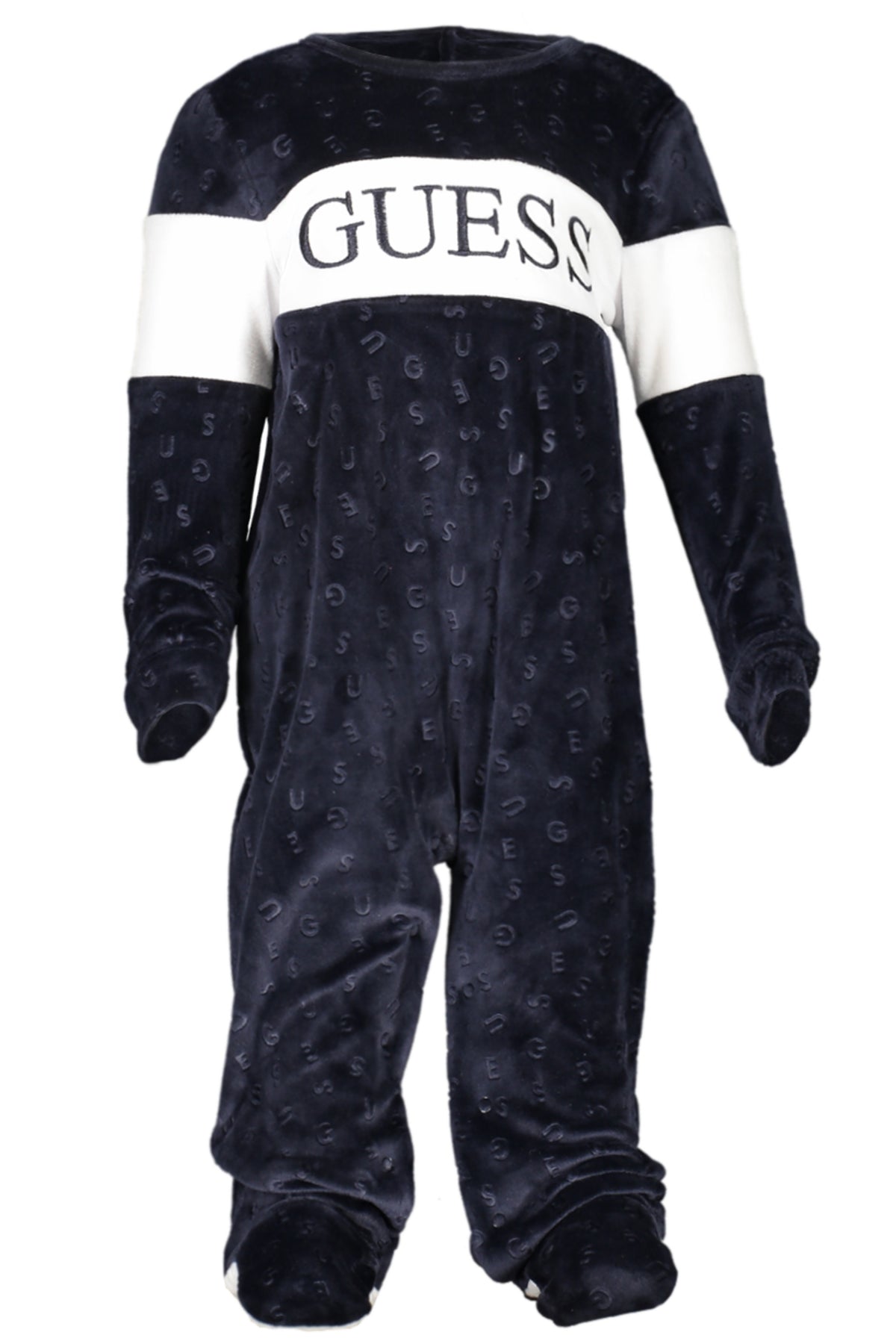 BLUSÃO COM LOGÓTIPO GUESS JEANS CRIANÇA AZUL