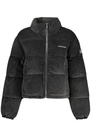 BLUSÃO COM BORDADO GUESS JEANS MULHER PRETO