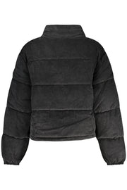 BLUSÃO COM BORDADO GUESS JEANS MULHER PRETO