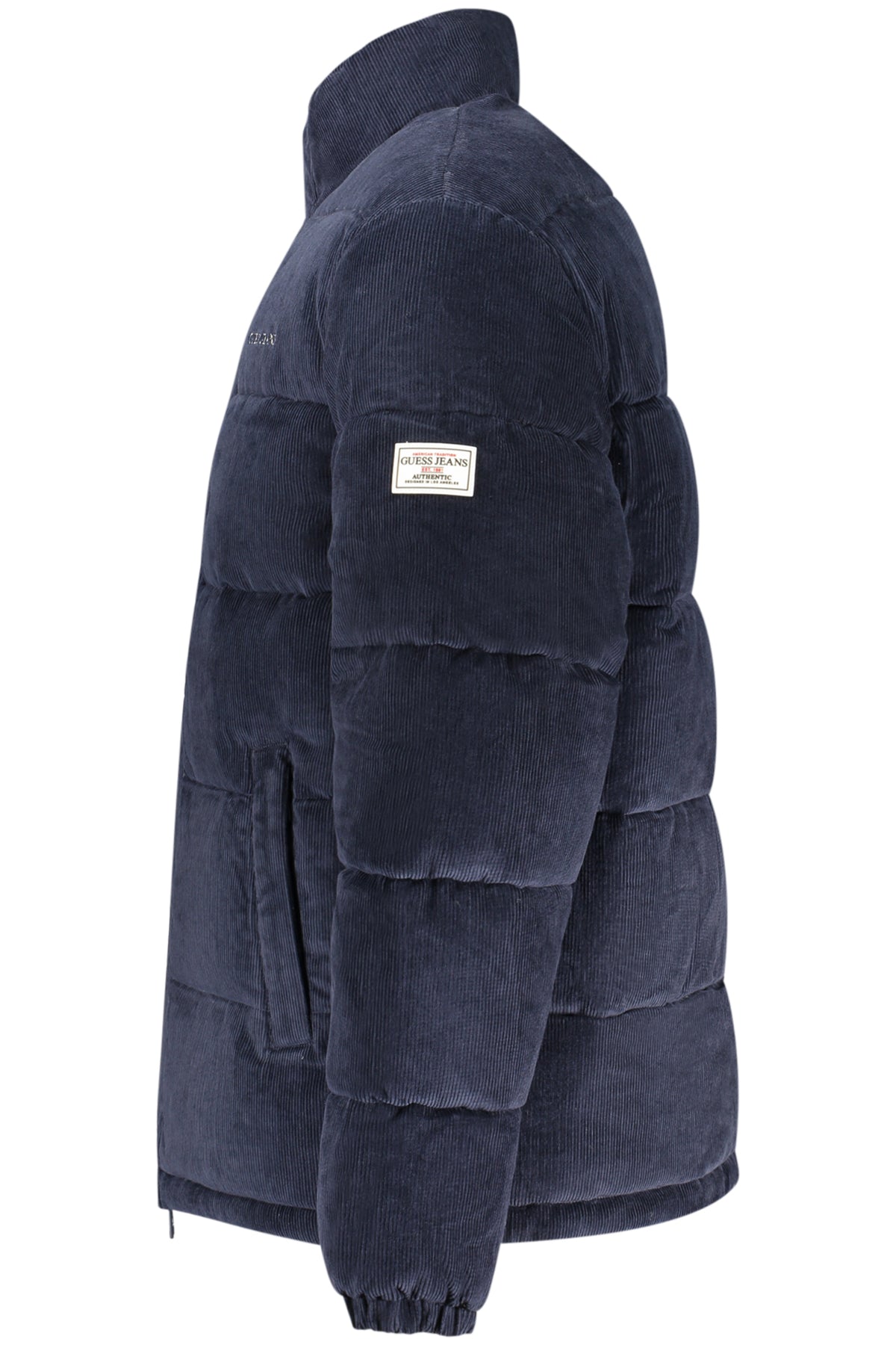 BLUSÃO COM BORDADO GUESS JEANS HOMEM AZUL