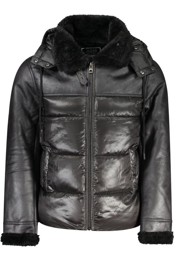 JAQUETA PRETA MASCULINA GUESS JEANS