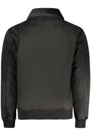 BLUSÃO COM FECHO GUESS JEANS HOMEM PRETO