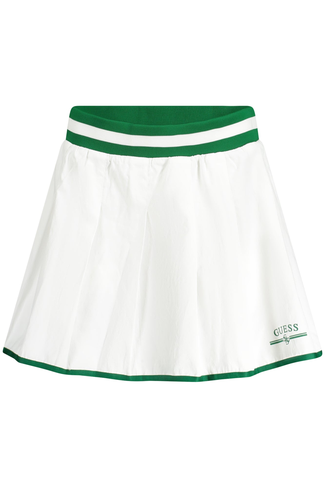 GUESS JEANS Women's White Short Skirt