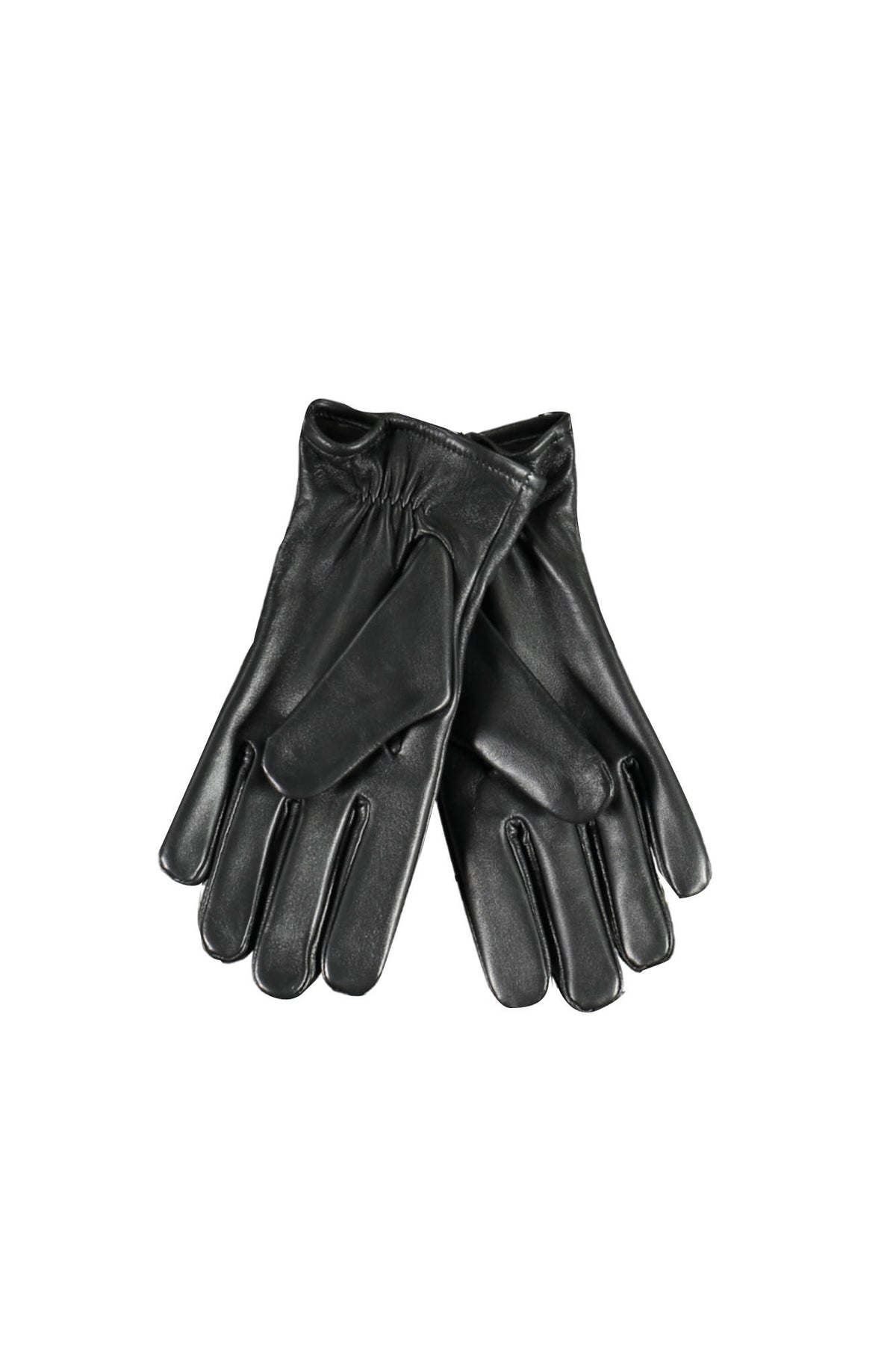 LUVAS EM COURO GUESS JEANS HOMEM PRETAS