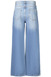 JEANS EM ALGODÃO GUESS JEANS MULHER AZUL CLARO