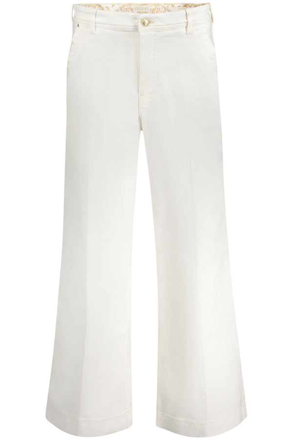 GUESS JEANS JEANS DENIM BRANCO PARA MULHER