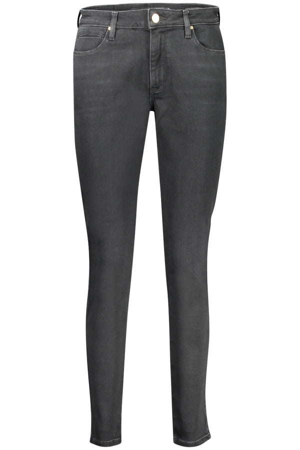 GUESS JEANS JEANS DENIM PRETO PARA MULHER