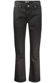 GUESS JEANS BLACK DENIM JEANS FOR WOMEN