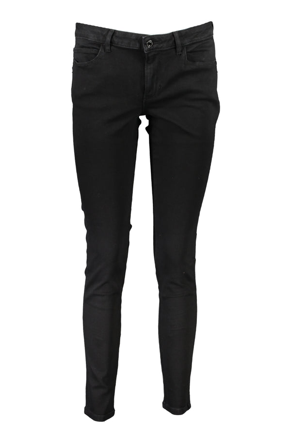 GUESS JEANS JEANS DENIM PRETO PARA MULHERES