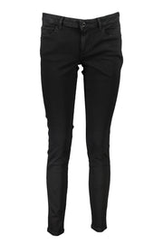 GUESS JEANS BLACK DENIM JEANS FOR WOMEN