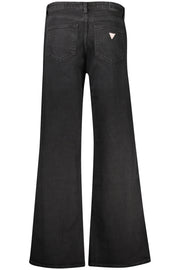 GUESS JEANS BLACK DENIM JEANS FOR WOMEN