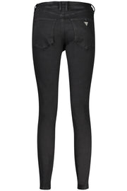 GUESS JEANS BLACK DENIM JEANS FOR WOMEN