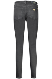 GUESS JEANS BLACK DENIM JEANS FOR WOMEN