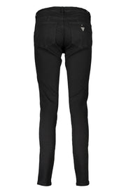 GUESS JEANS BLACK DENIM JEANS FOR WOMEN